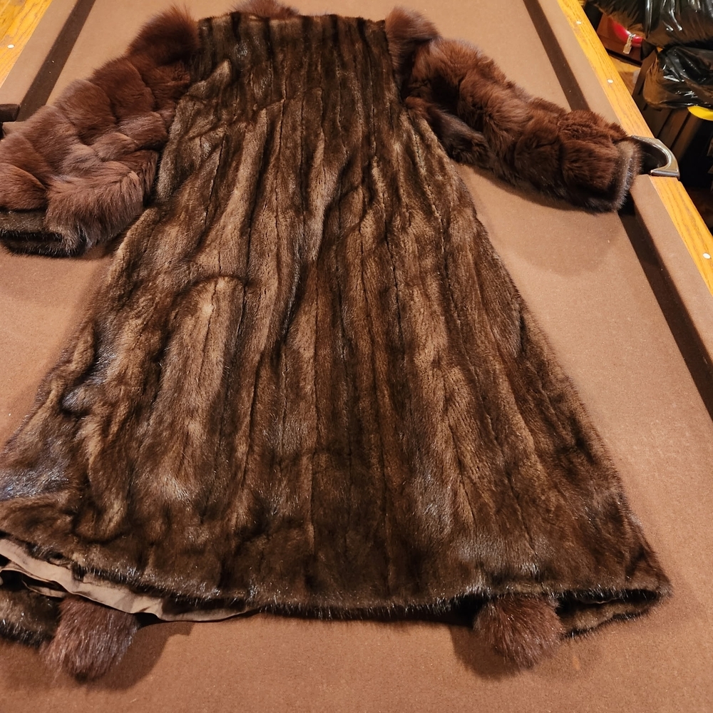 Luxurious Brown Fur Coat